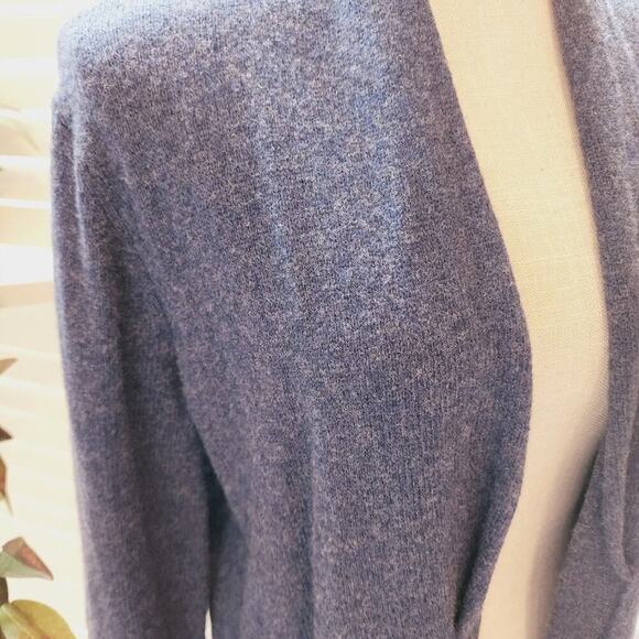 J JILL MIDNIGHT SKY LONG SLEEVE POCKET CARDIGAN NEW SIZE SMALL - Picture 3 of 7